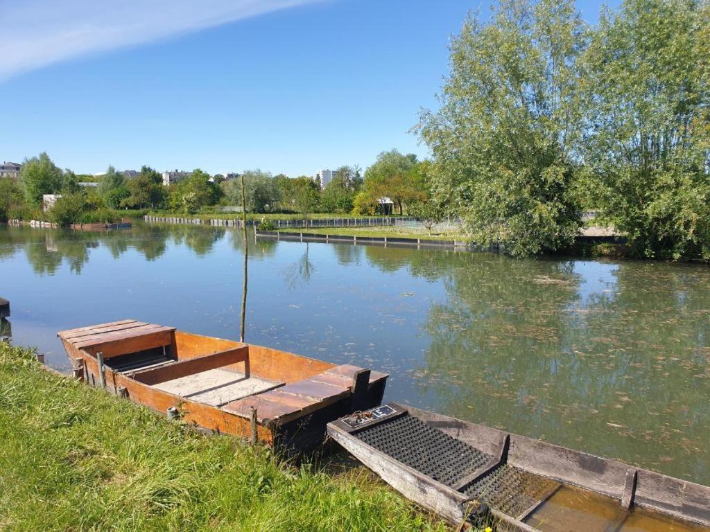 Studio Renard Quartier Marais, Terrasse En Rez De Jardin, Matelas Confort Bourges Eksteriør bilde